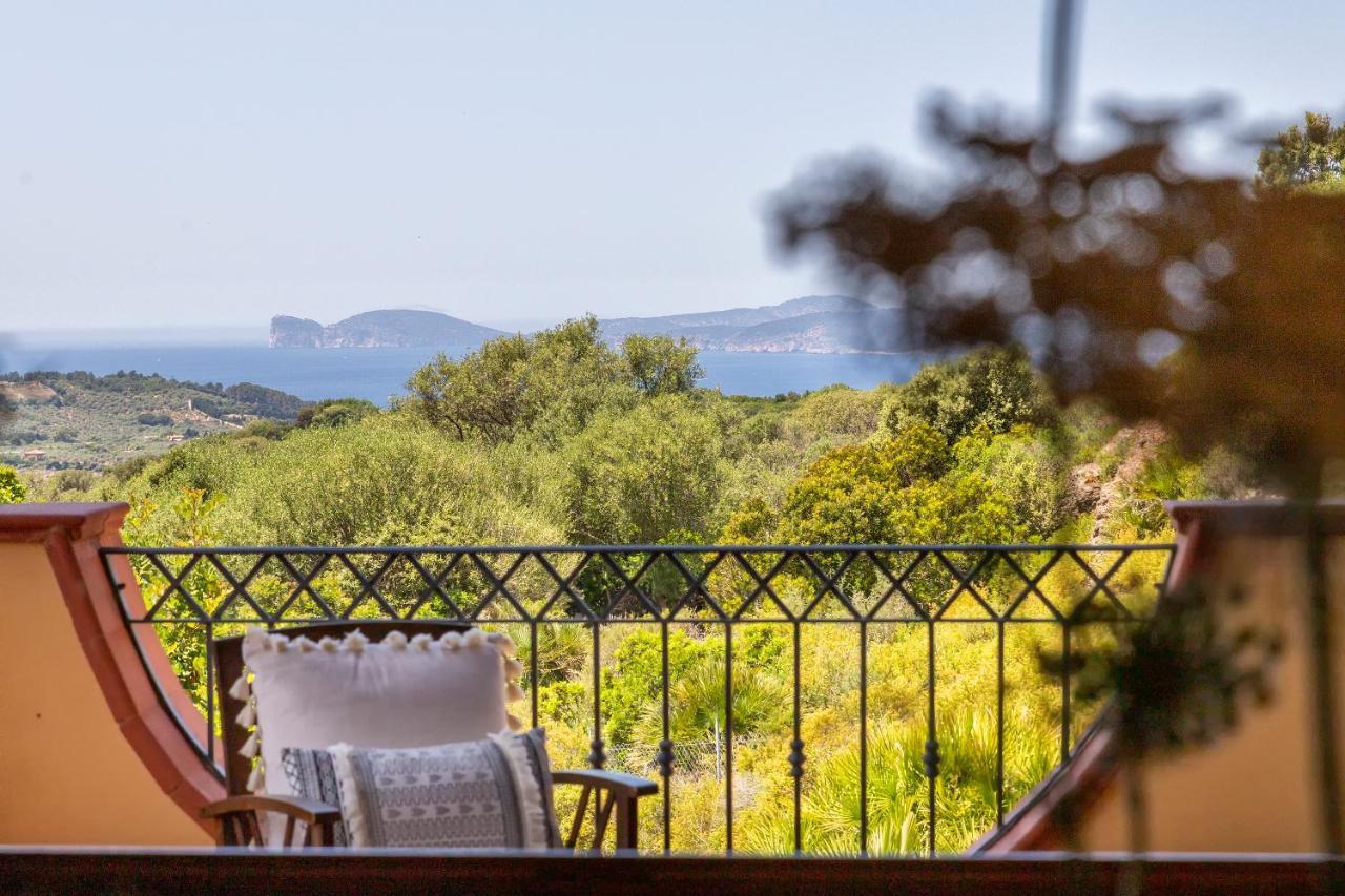 Sardinia Re - Villa Martin Panoramic View Alghero Exterior photo